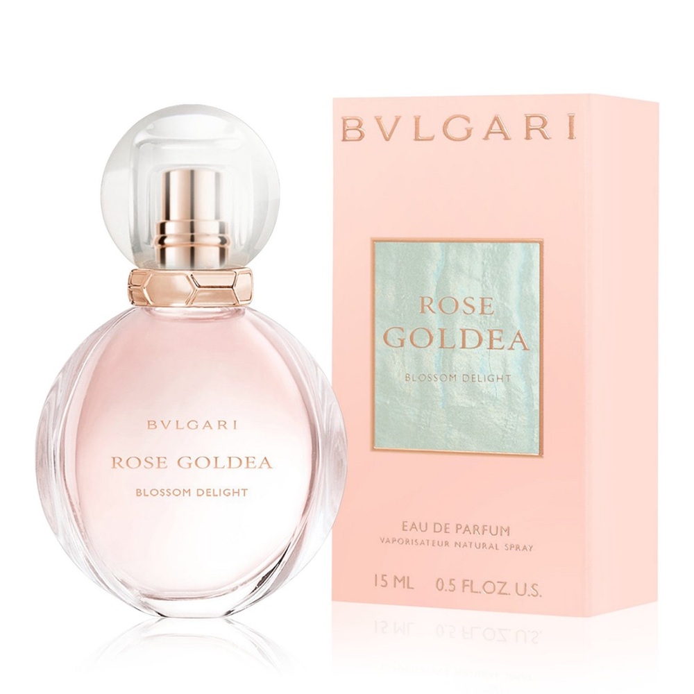 Bvlgari Rose Goldea Blossom Delight Eau de Parfum 15 ml Deluxe Travel Spray-NIB